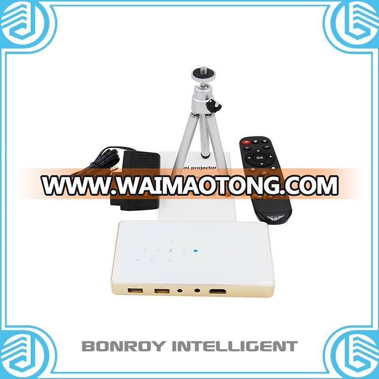 wholesale rose gold projector Android full hd 3D video hologram projector for home enjoyment